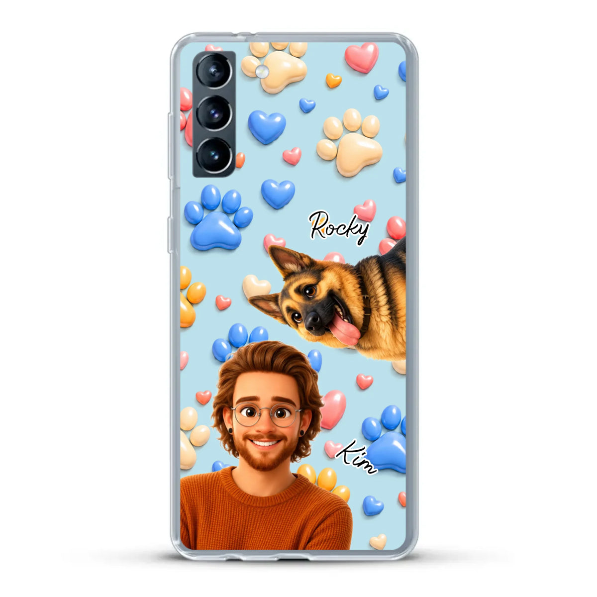 Personalisierte Handyhülle - Cartoon