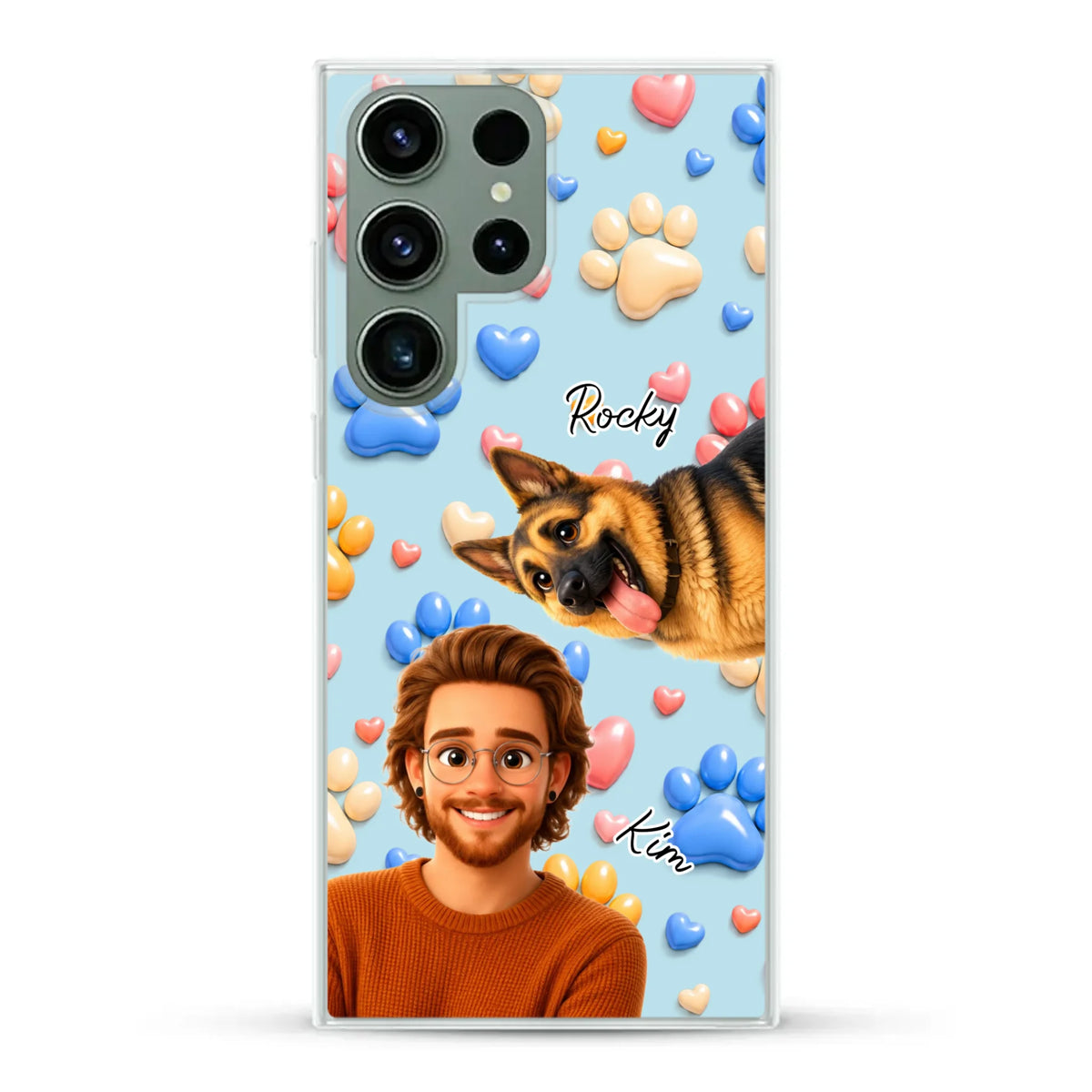 Personalisierte Handyhülle - Cartoon