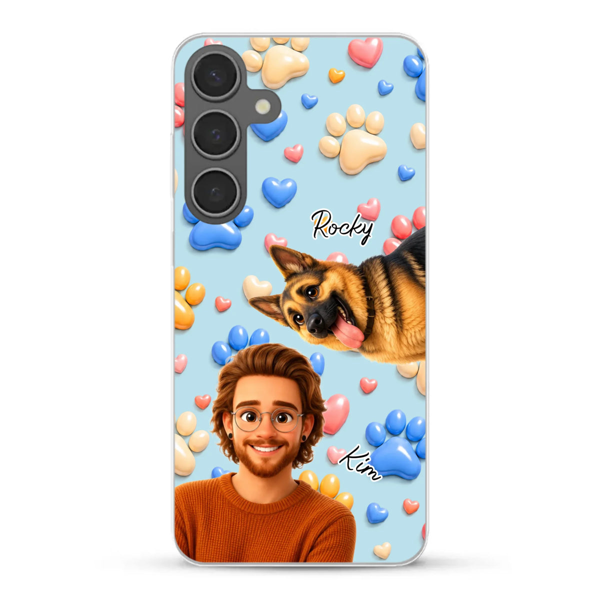Personalisierte Handyhülle - Cartoon