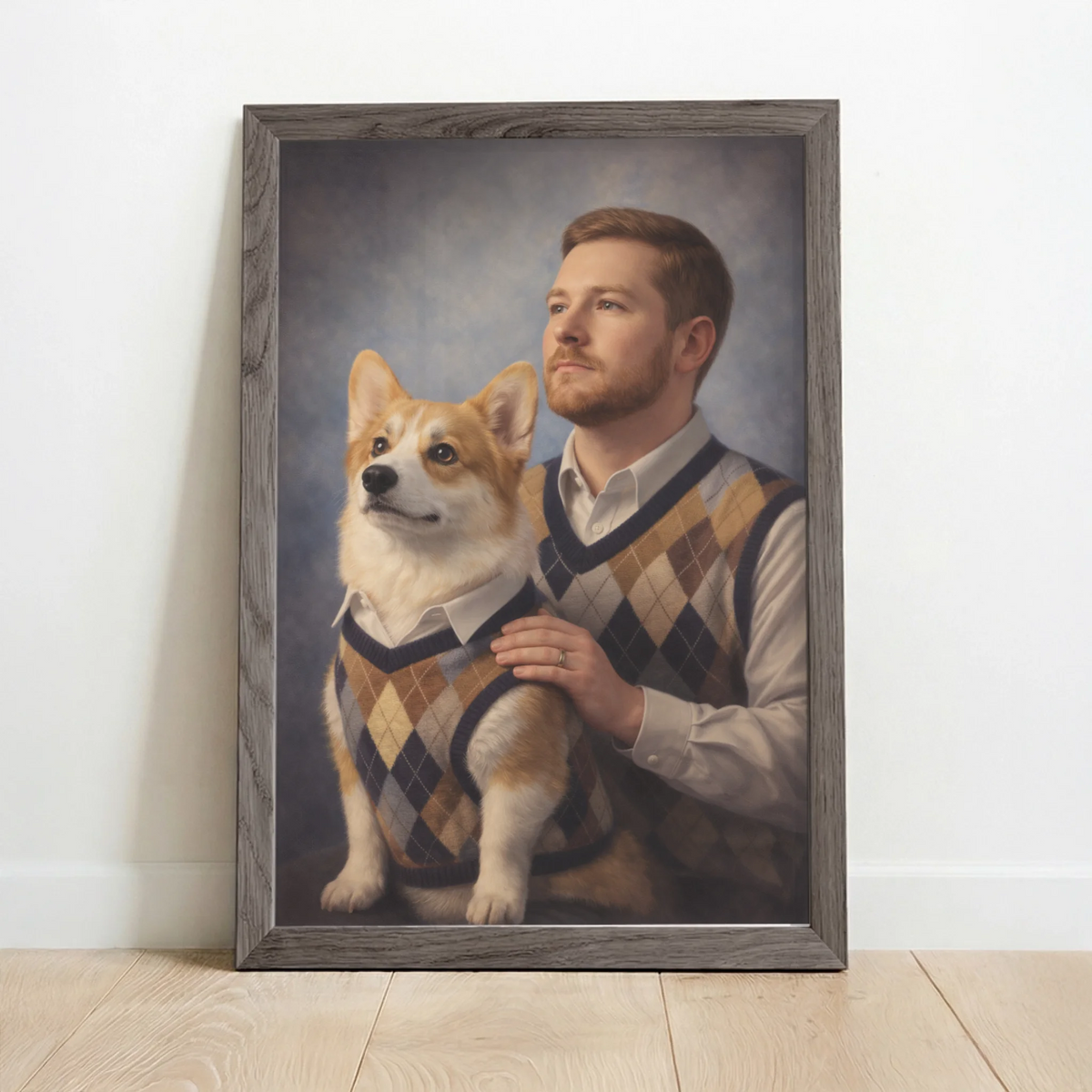 Framed Poster UK oak copy