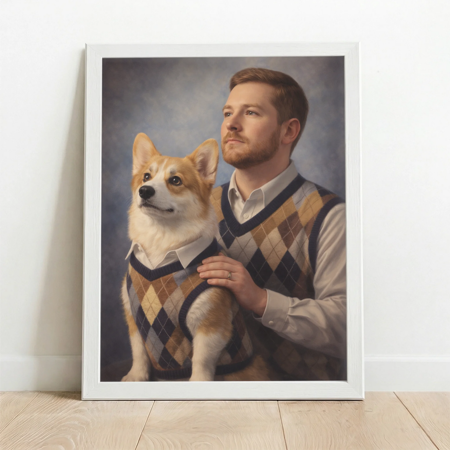 Framed Poster white