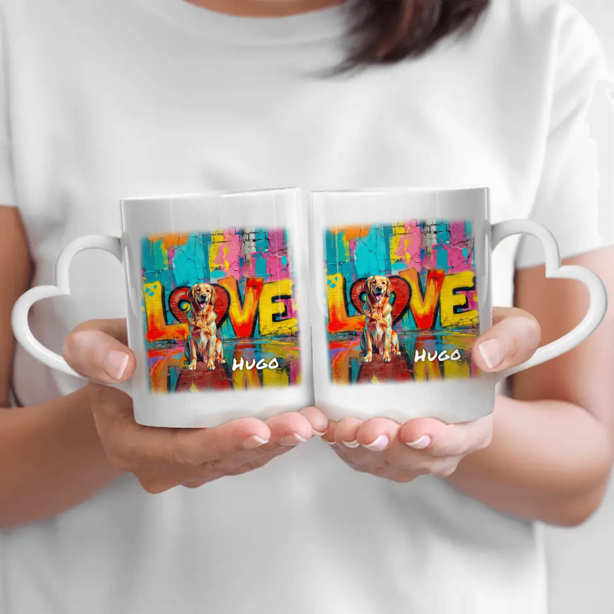 Personalisierte Tasse - Streetart