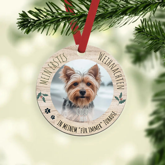 Personalisiertes Ornament - Mein erstes Weihnachten