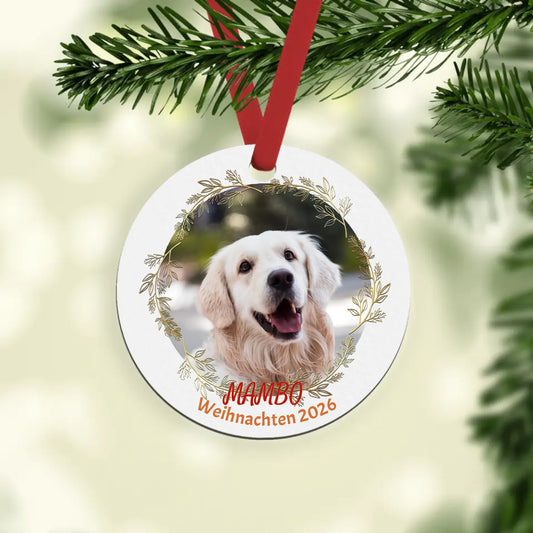 Personalisiertes Ornament - Fotokugel