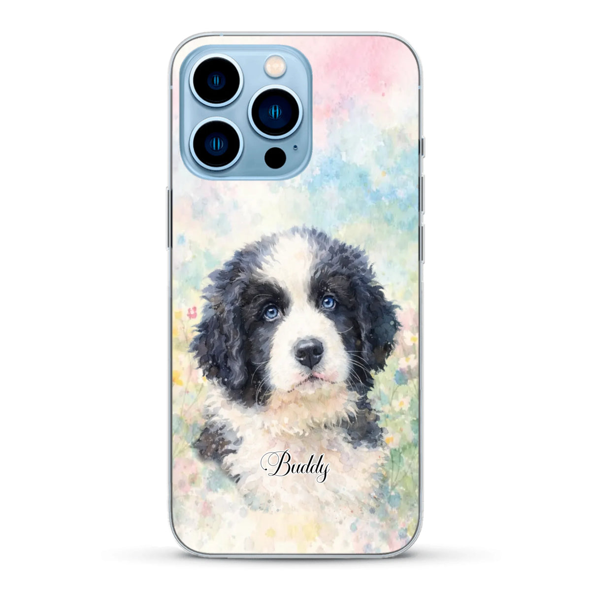 Personalisierte Handyhülle - Aquarell