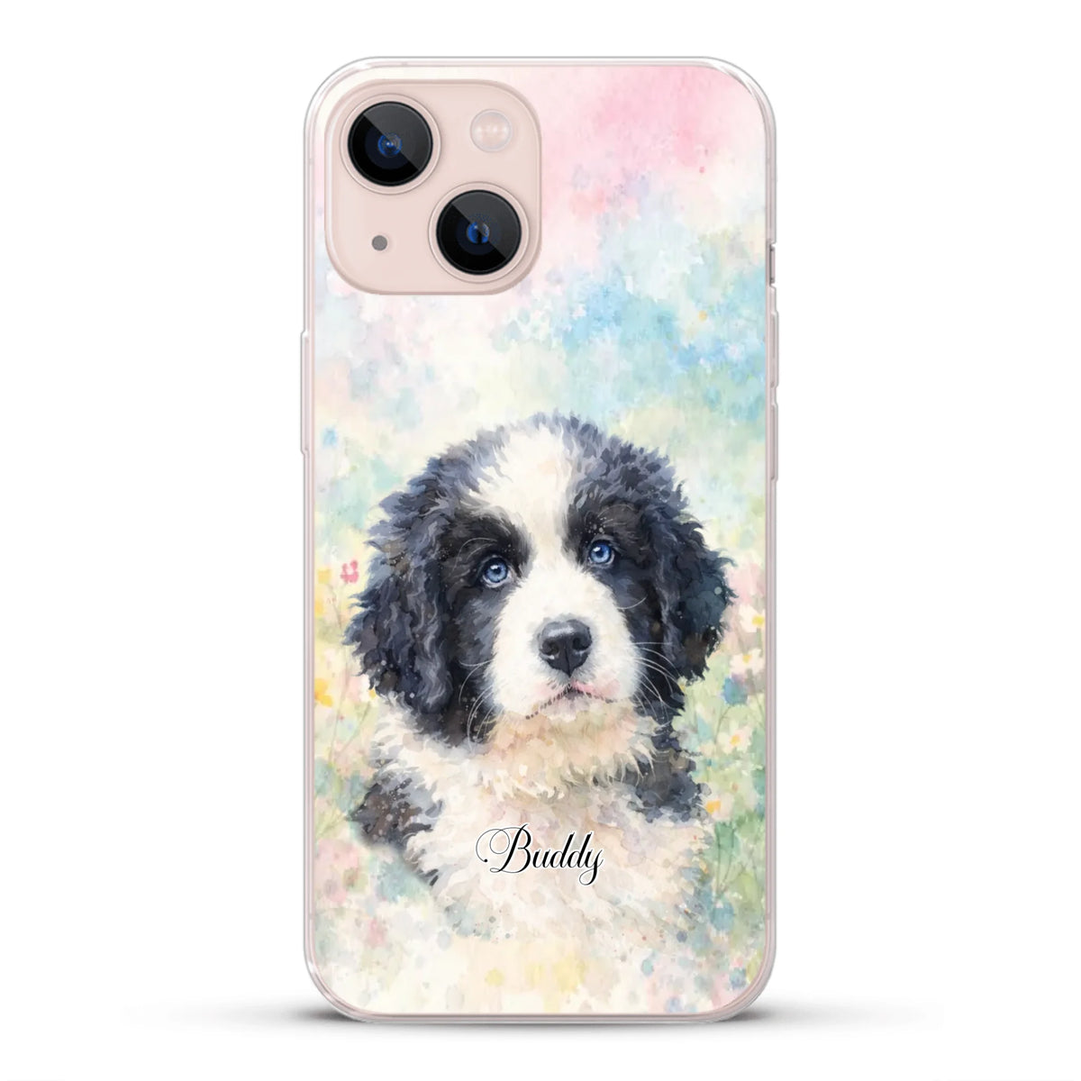 Personalisierte Handyhülle - Aquarell