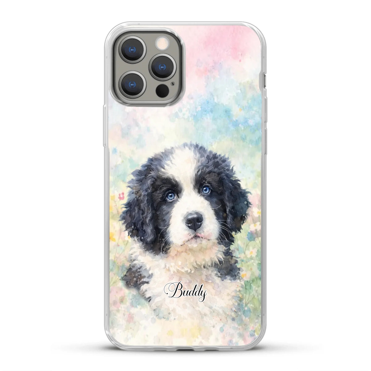 Personalisierte Handyhülle - Aquarell