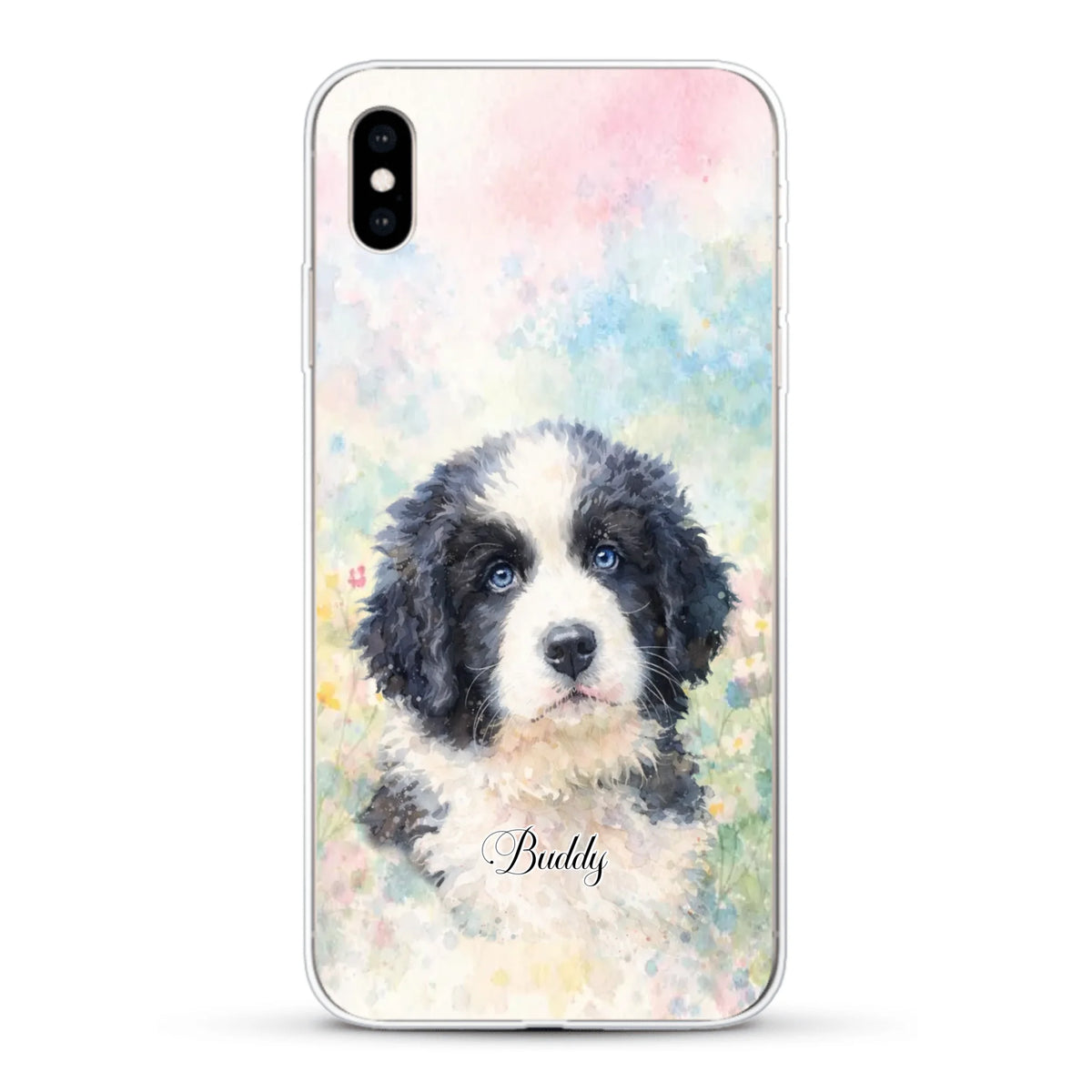 Personalisierte Handyhülle - Aquarell