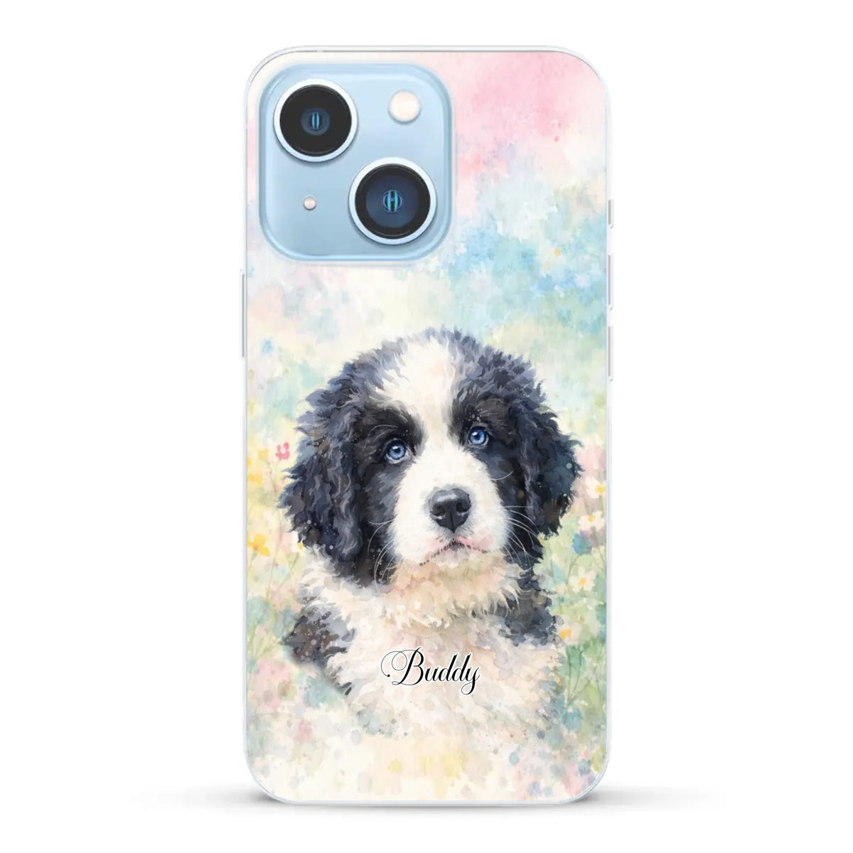 Personalisierte Handyhülle - Aquarell