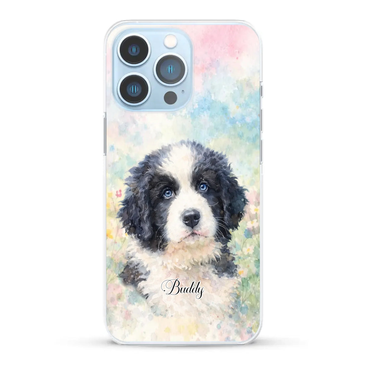 Personalisierte Handyhülle - Aquarell