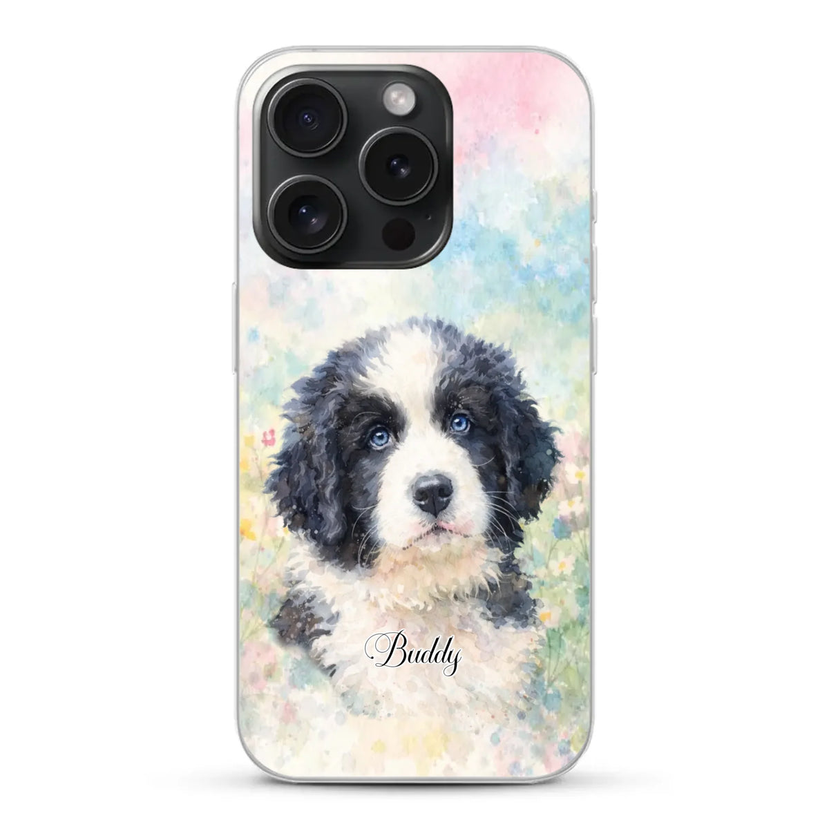 Personalisierte Handyhülle - Aquarell
