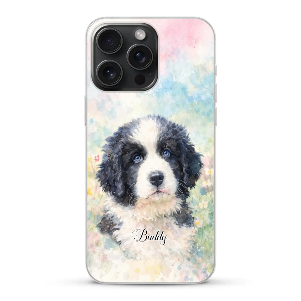 Personalisierte Handyhülle - Aquarell