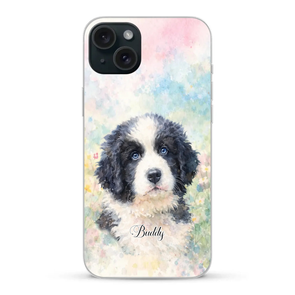 Personalisierte Handyhülle - Aquarell