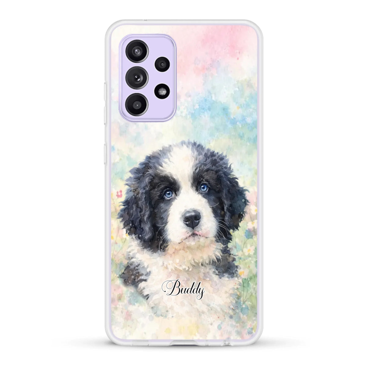 Personalisierte Handyhülle - Aquarell
