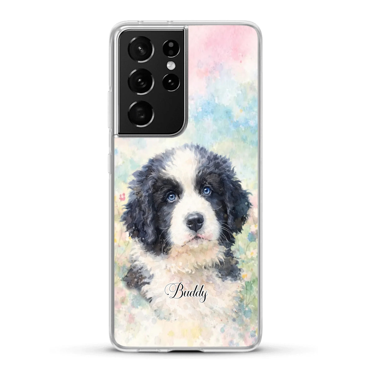Personalisierte Handyhülle - Aquarell