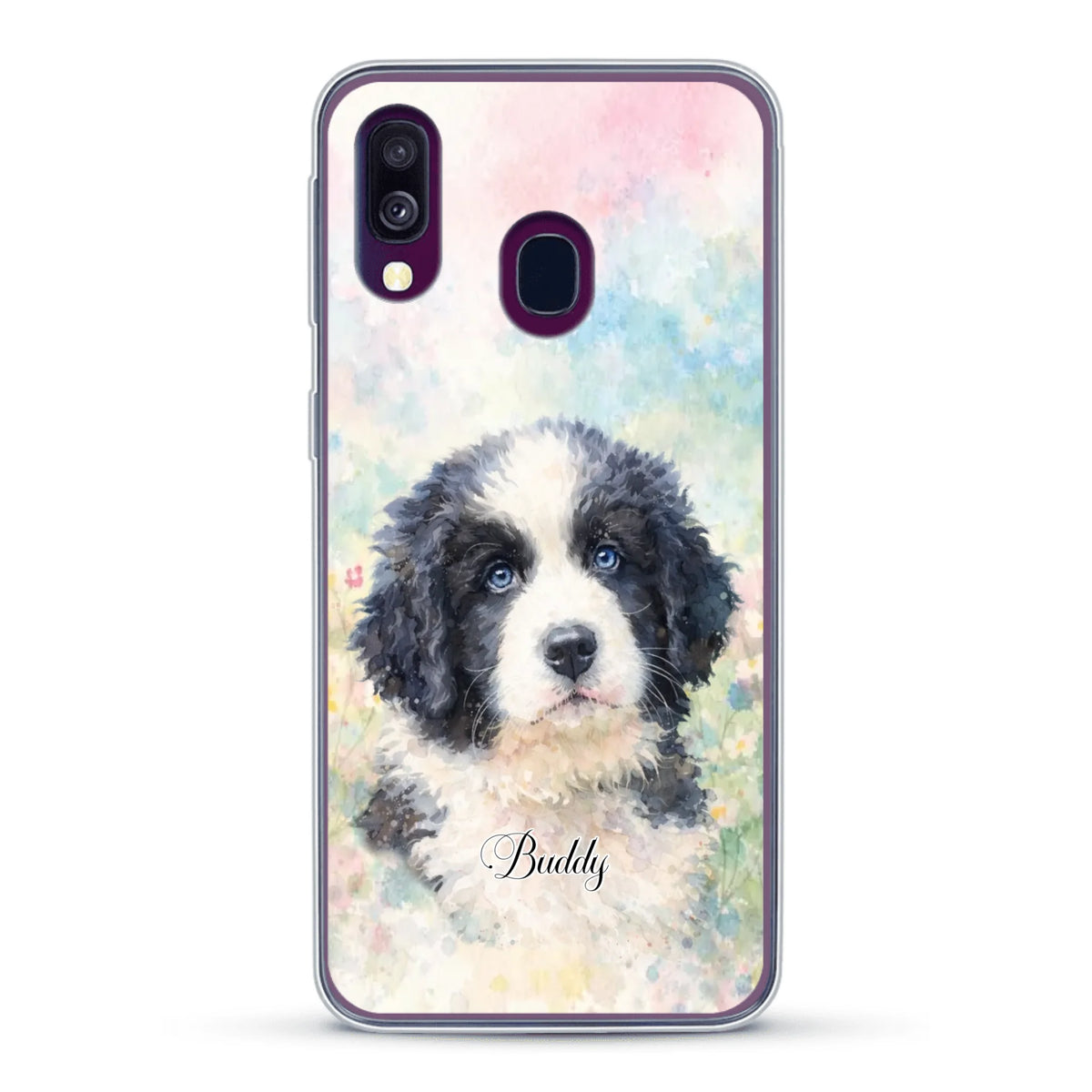 Personalisierte Handyhülle - Aquarell