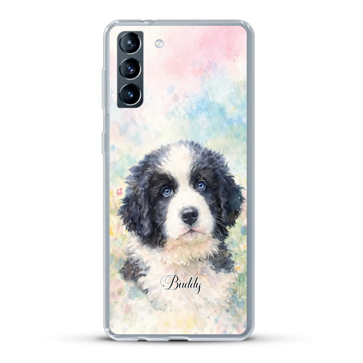 Personalisierte Handyhülle - Aquarell