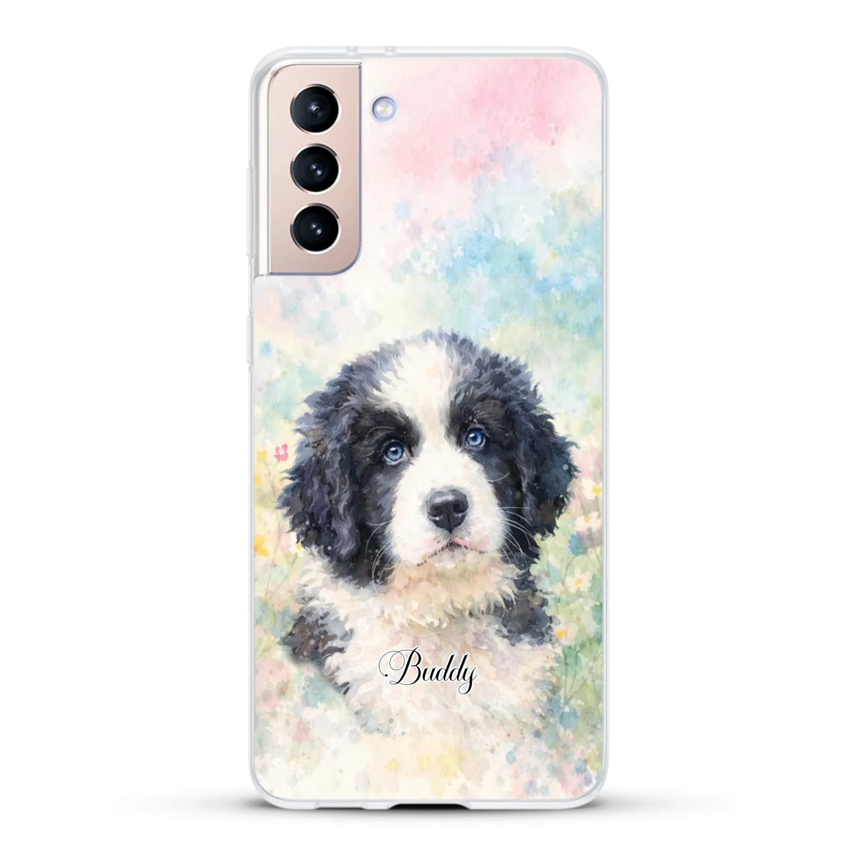 Personalisierte Handyhülle - Aquarell