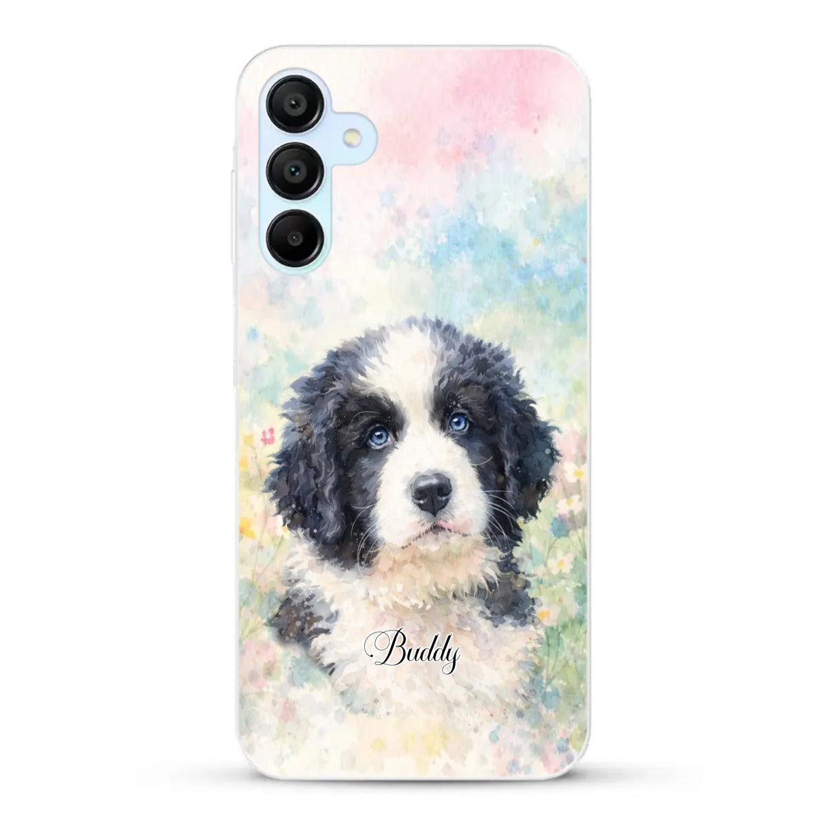 Personalisierte Handyhülle - Aquarell