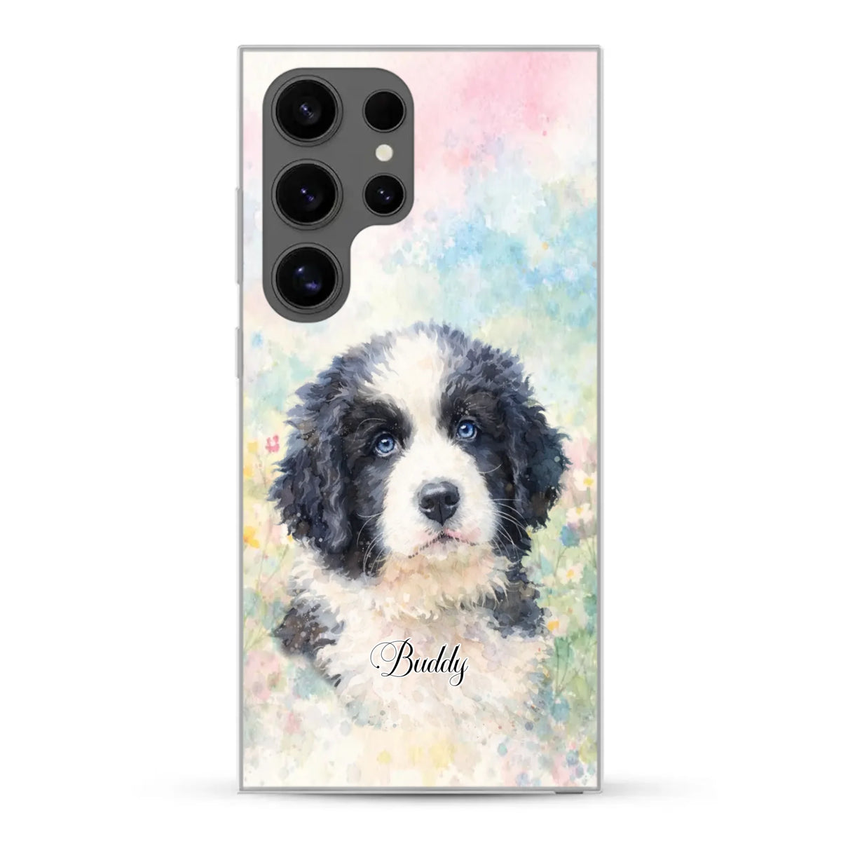 Personalisierte Handyhülle - Aquarell