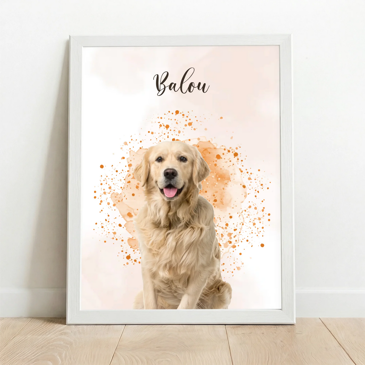Framed Poster white