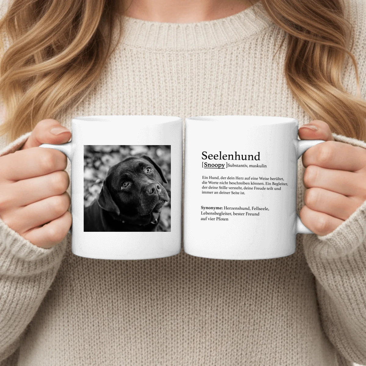 Personalisierte Tasse - Definition Seelentier