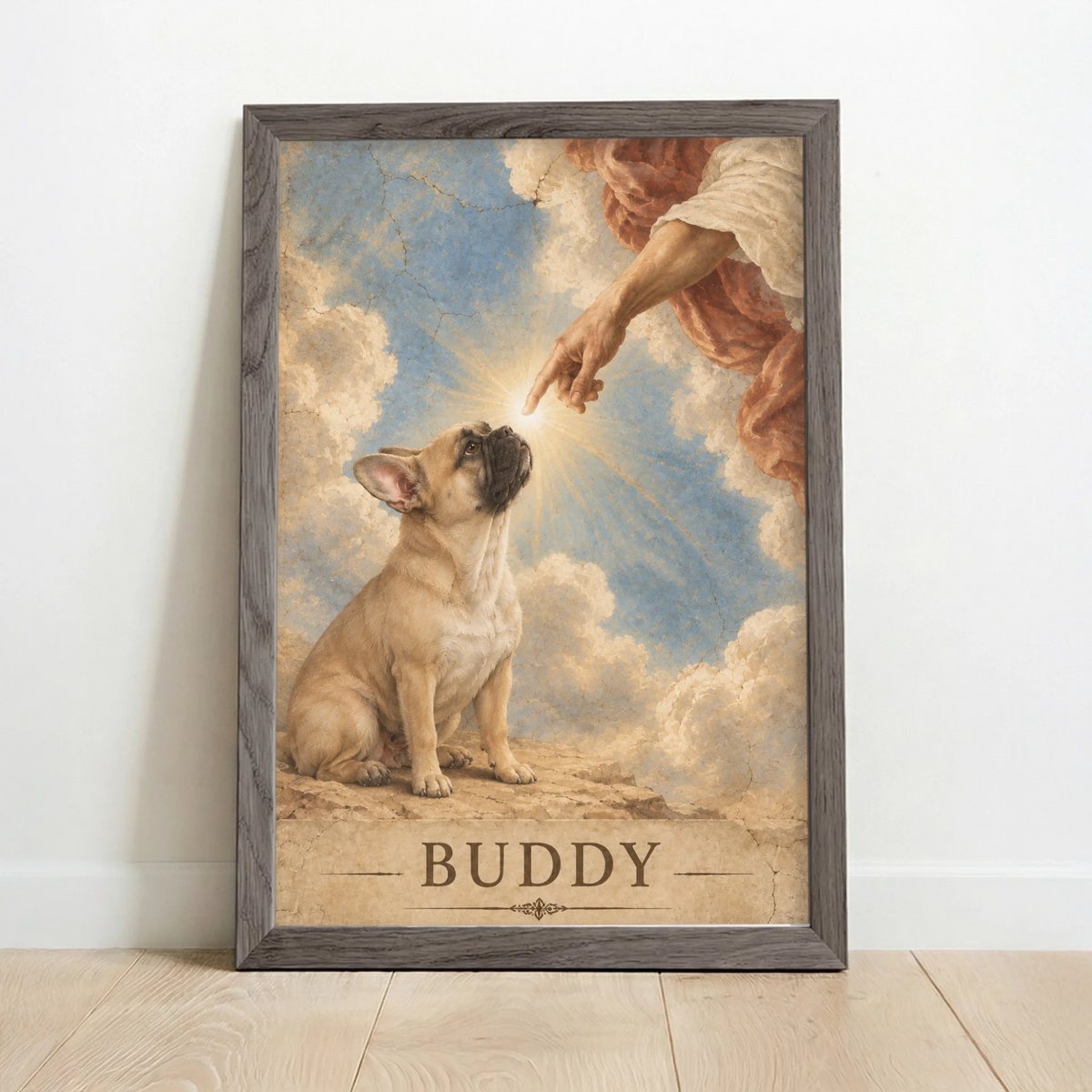 Framed Poster UK oak copy