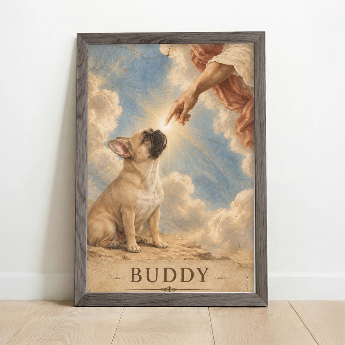Framed Poster UK oak copy