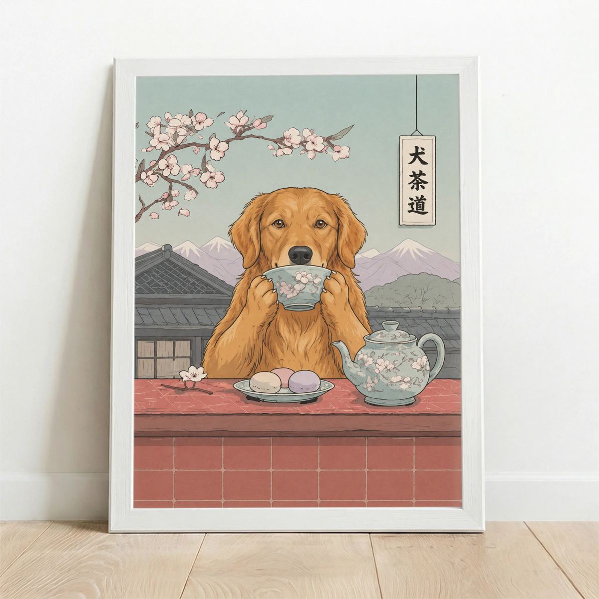 Framed Poster white