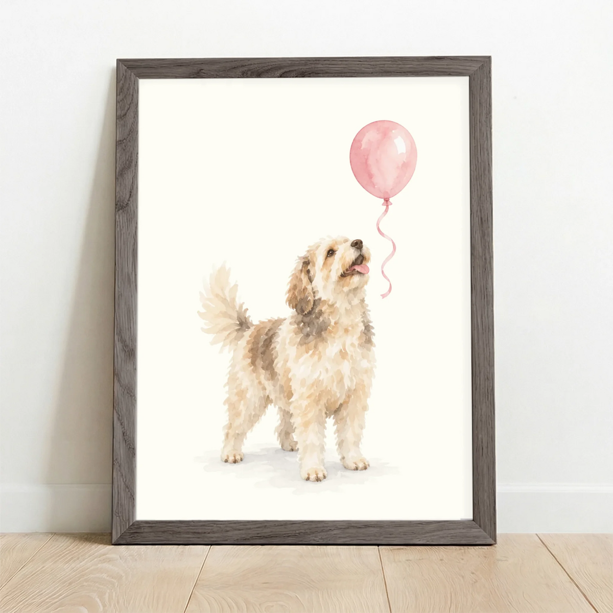 Framed Poster UK oak