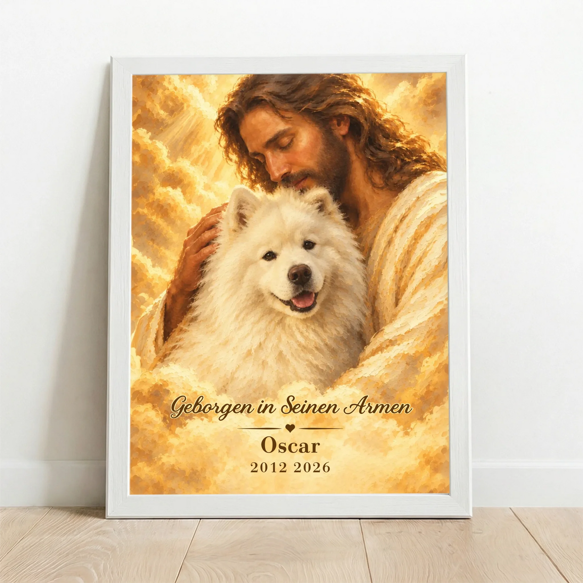 Framed Poster white