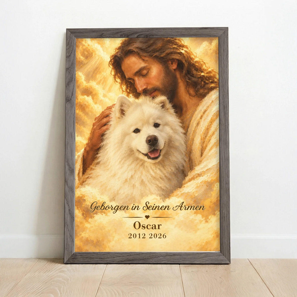Framed Poster UK oak copy