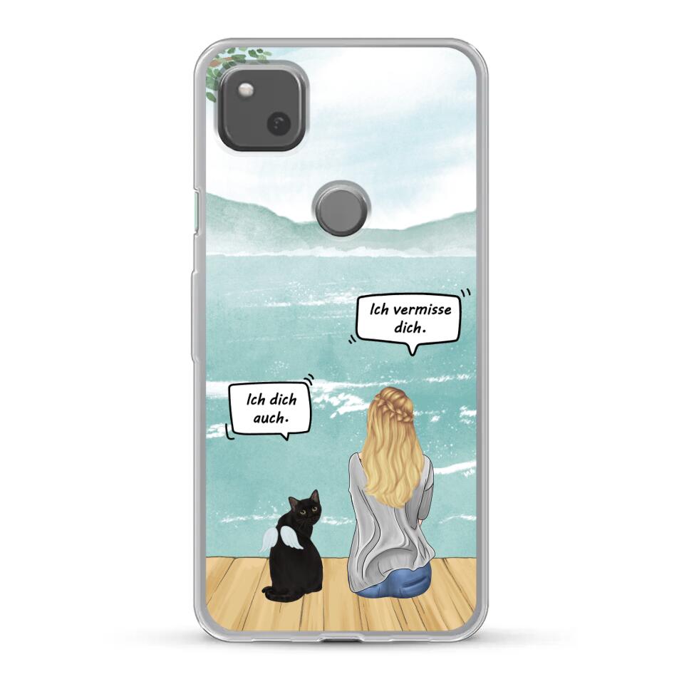 Katzenmama vermisst dich - Individuelle Handyhülle