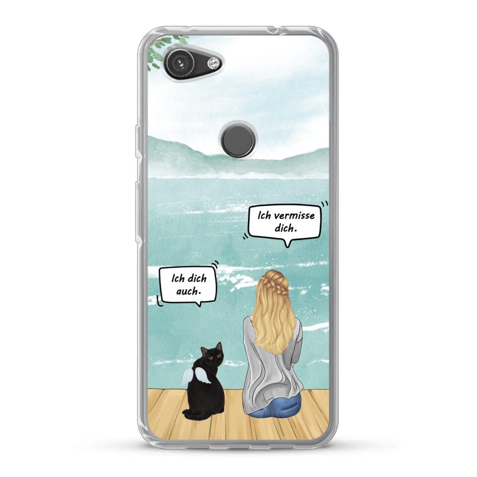 Katzenmama vermisst dich - Individuelle Handyhülle