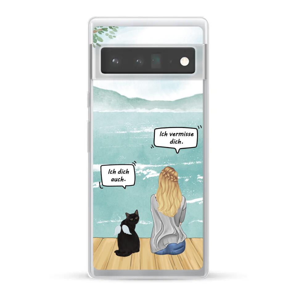 Katzenmama vermisst dich - Individuelle Handyhülle