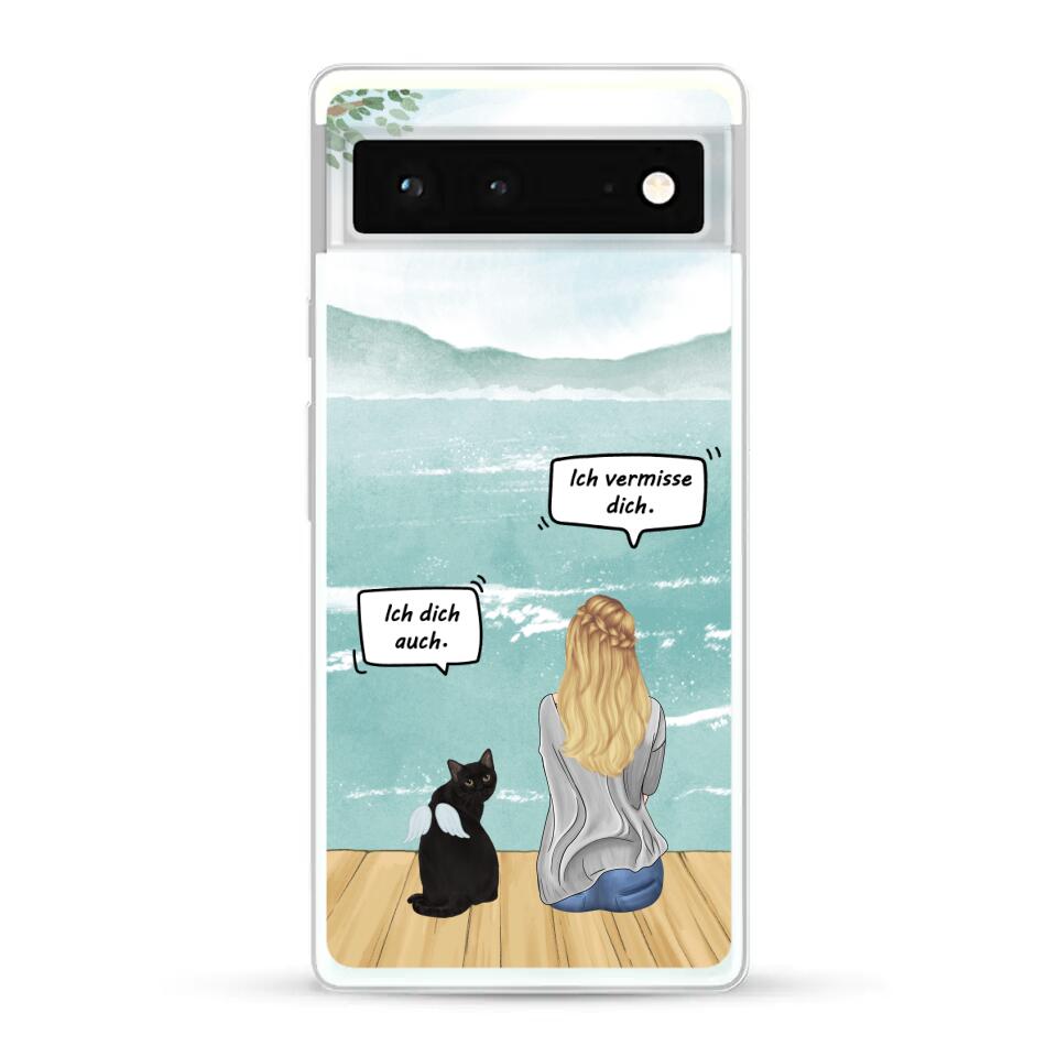 Katzenmama vermisst dich - Individuelle Handyhülle