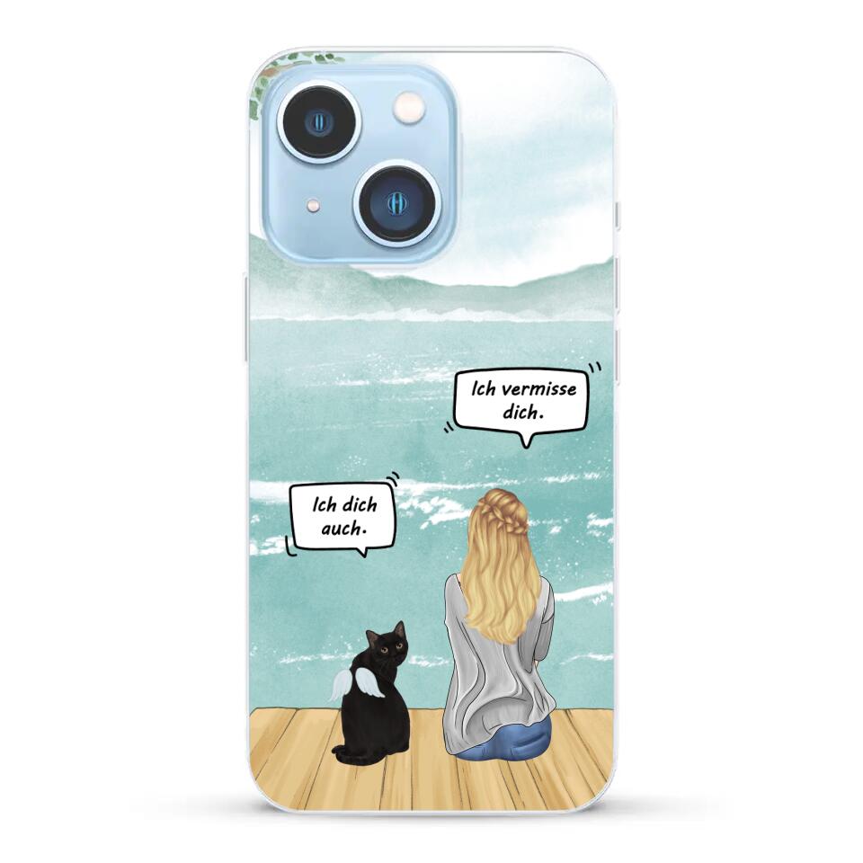 Katzenmama vermisst dich - Individuelle Handyhülle