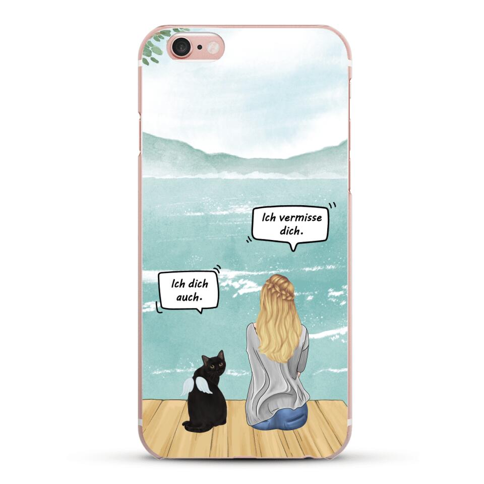 Katzenmama vermisst dich - Individuelle Handyhülle