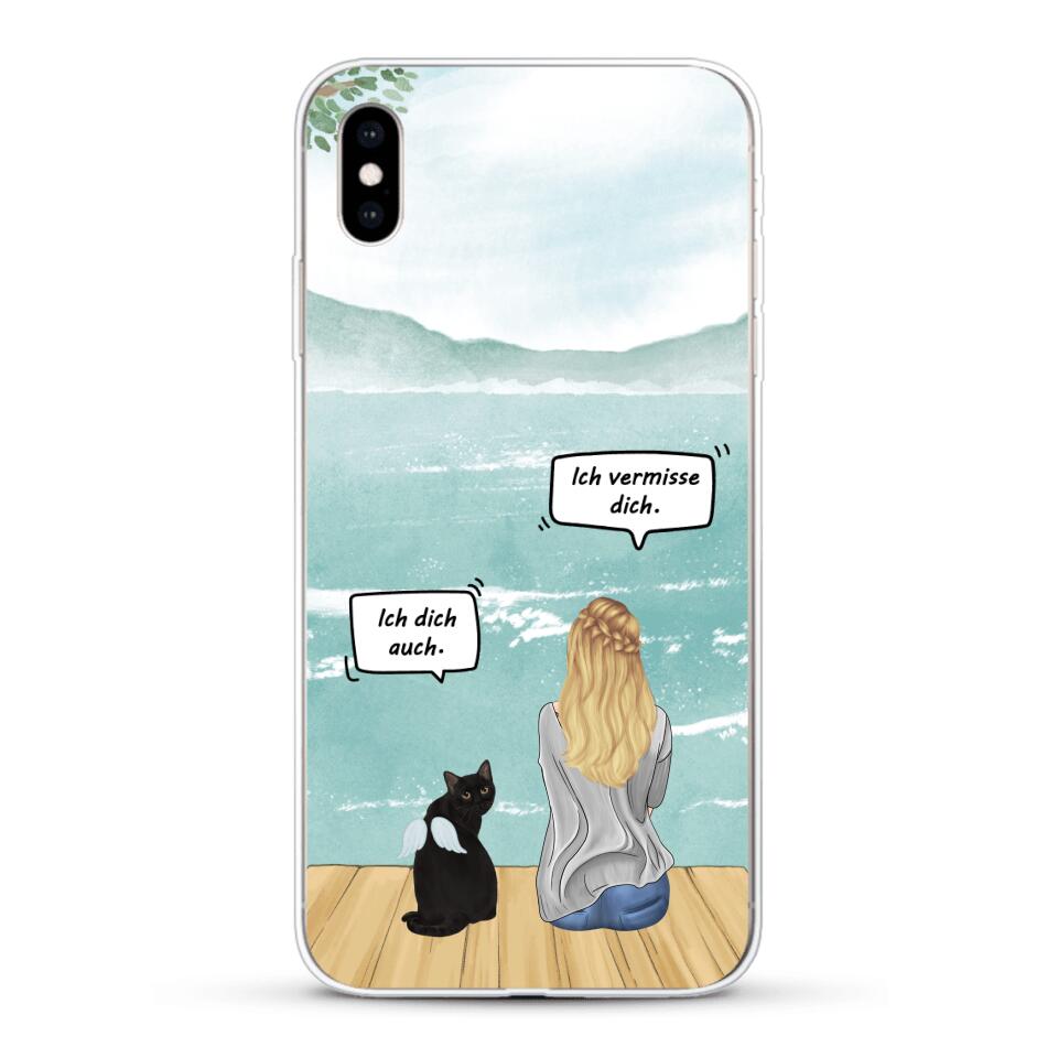 Katzenmama vermisst dich - Individuelle Handyhülle