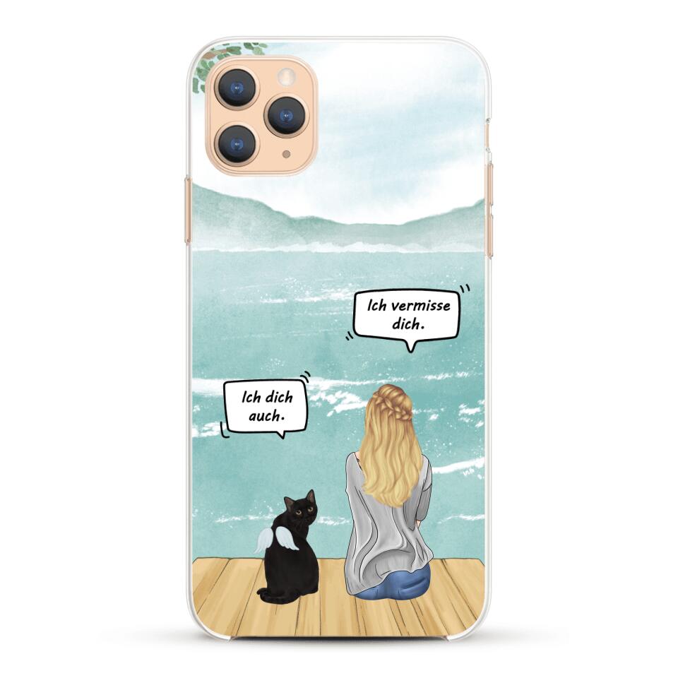 Katzenmama vermisst dich - Individuelle Handyhülle