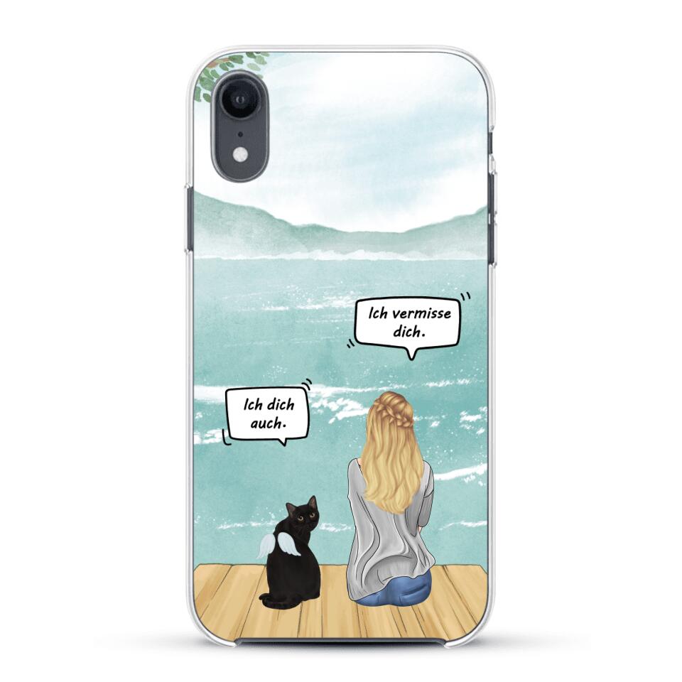 Katzenmama vermisst dich - Individuelle Handyhülle