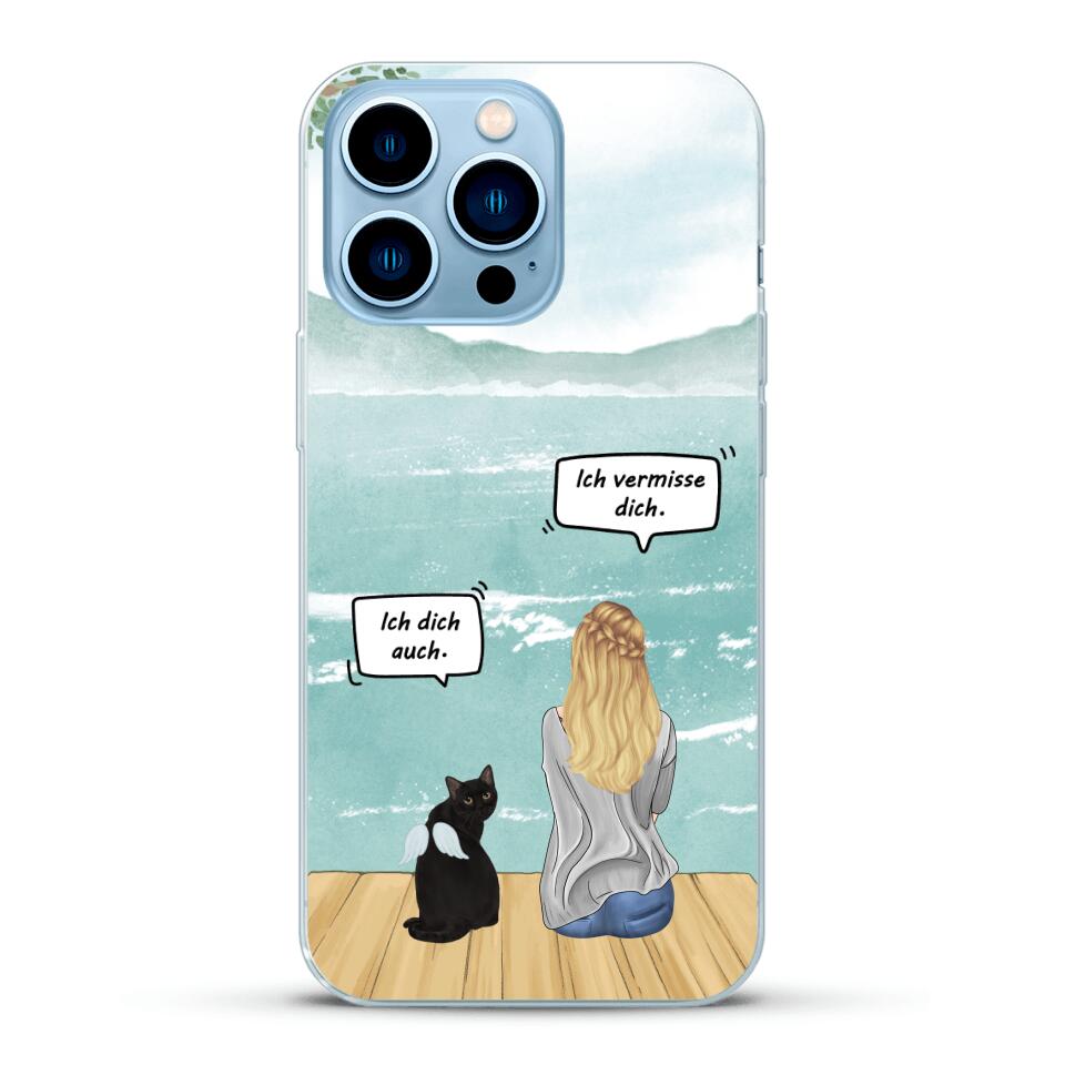 Katzenmama vermisst dich - Individuelle Handyhülle
