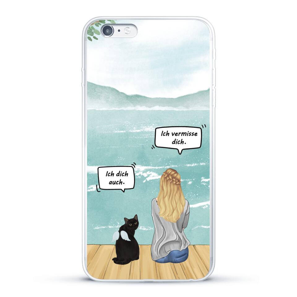 Katzenmama vermisst dich - Individuelle Handyhülle