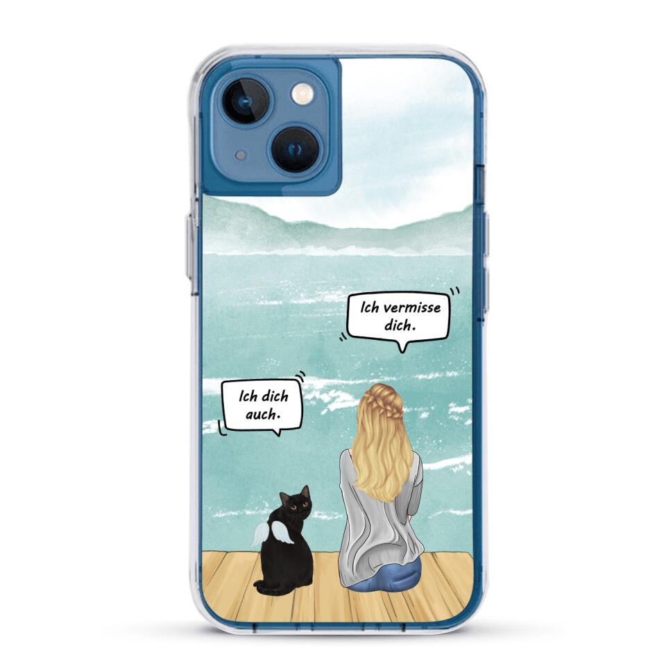 Katzenmama vermisst dich - Individuelle Handyhülle