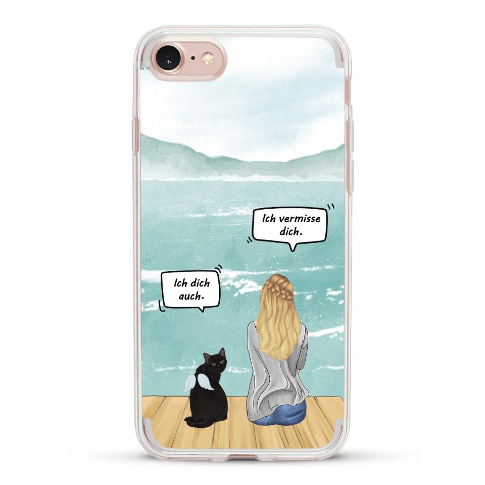 Katzenmama vermisst dich - Individuelle Handyhülle