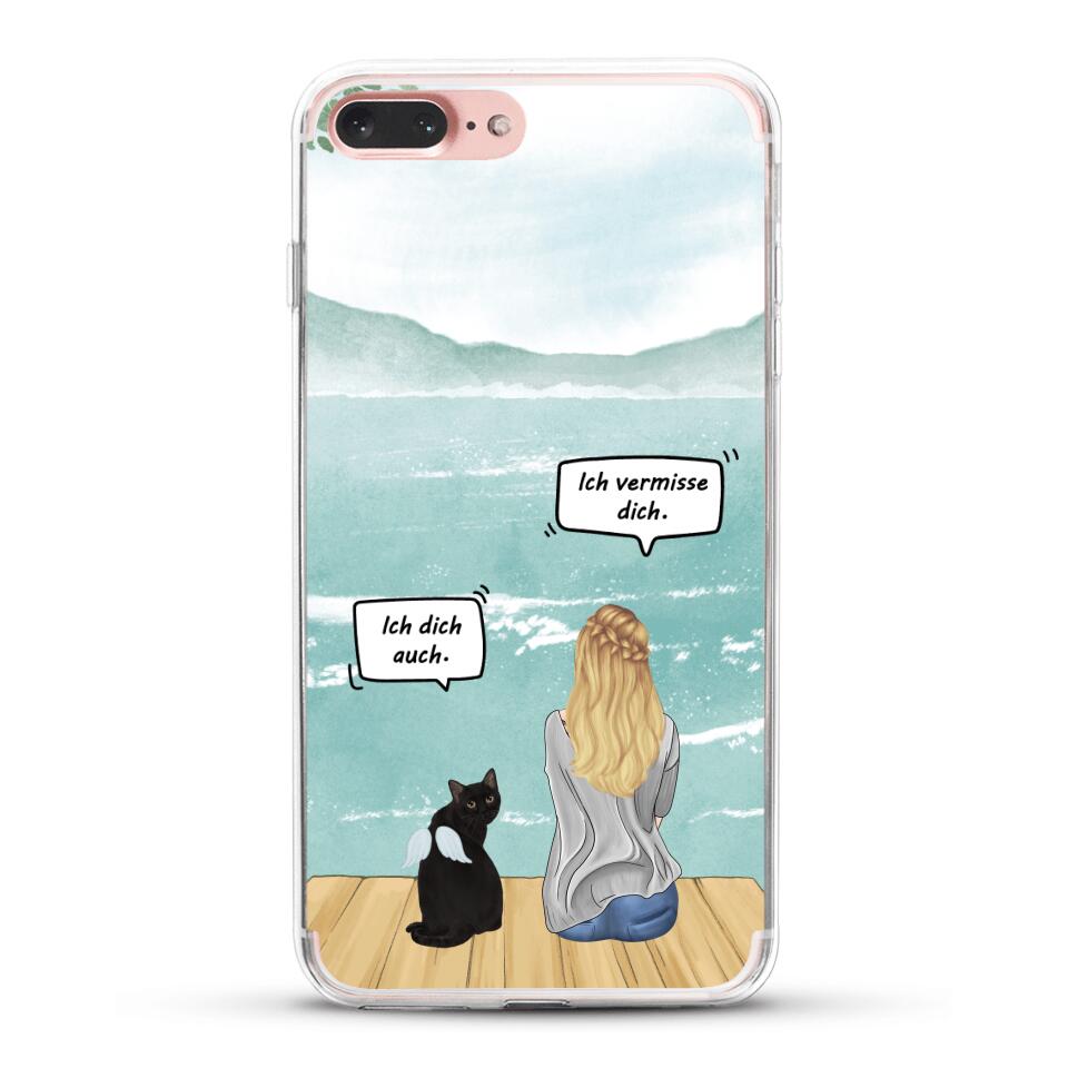 Katzenmama vermisst dich - Individuelle Handyhülle