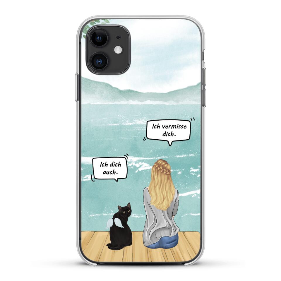 Katzenmama vermisst dich - Individuelle Handyhülle