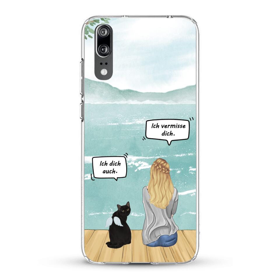 Katzenmama vermisst dich - Individuelle Handyhülle