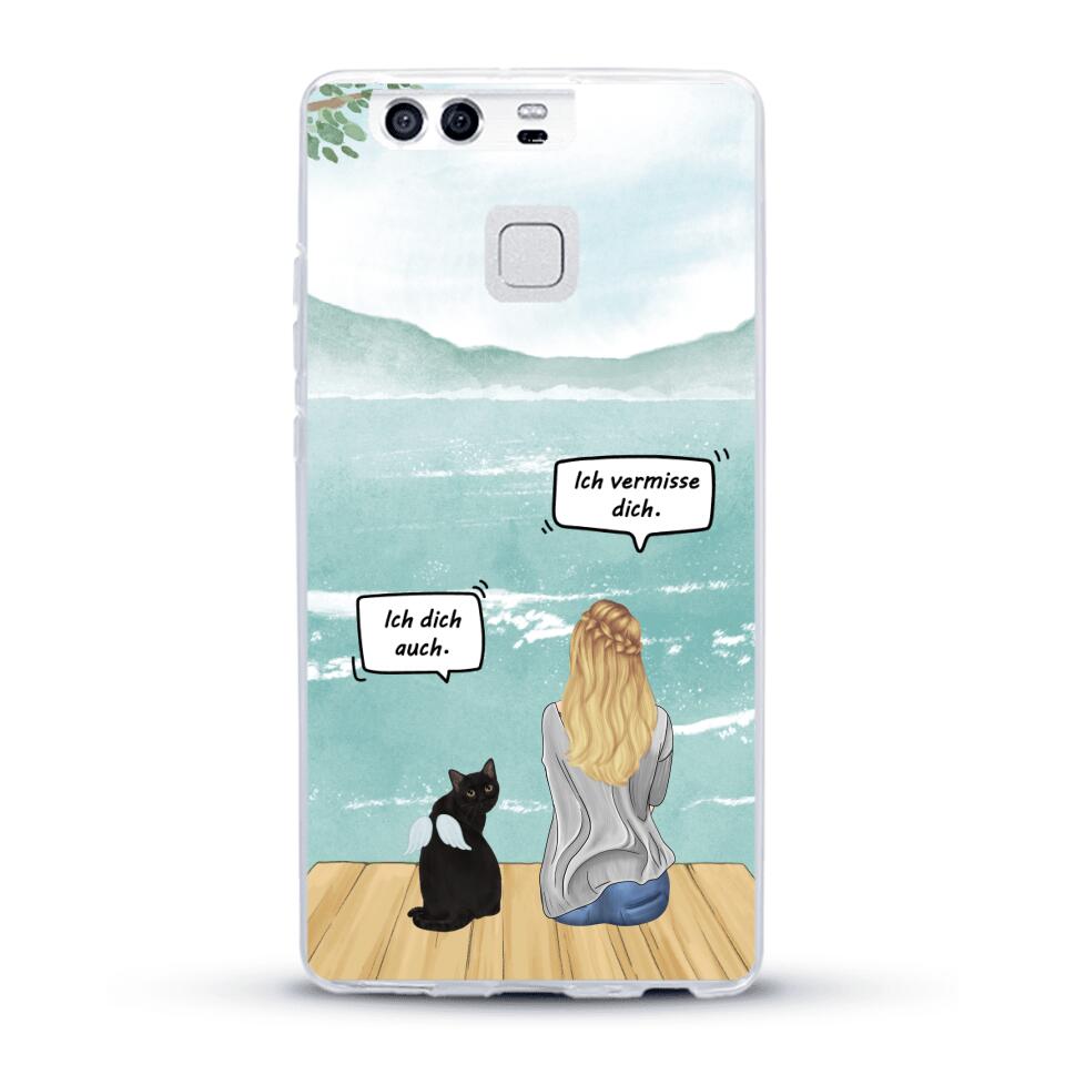 Katzenmama vermisst dich - Individuelle Handyhülle