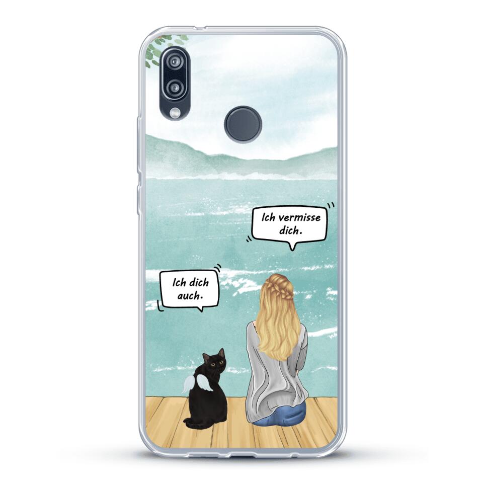 Katzenmama vermisst dich - Individuelle Handyhülle